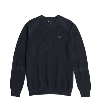 G-Star Jumper Detailed Knitted navy