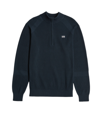 G-Star Detailed navy skipper jumper