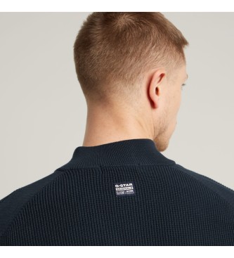 G-Star Detailed navy skipper jumper