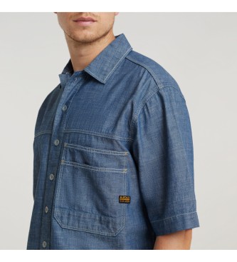 G-Star Double Pocket Relaxed Shirt blue