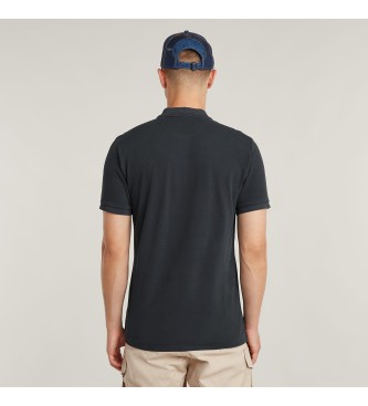 G-Star Polo Dunda Overdyed Slim marino