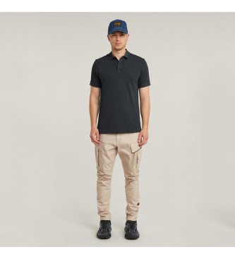 G-Star Polo Dunda Overdyed Slim marino