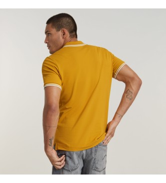 G-Star Dunda slim stripe mustard