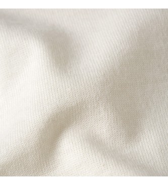 G-Star Felt Logo Boxy T-shirt vit