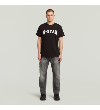 G-Star Camiseta Felt Logo negro