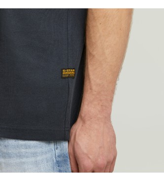 G-Star Camiseta Felt Logo marino