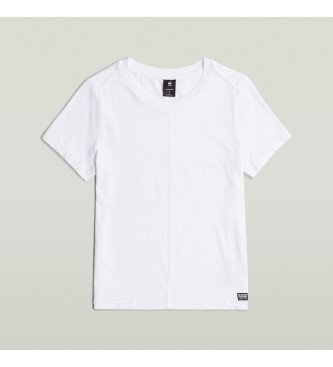 G-Star T-shirt Front Seam vit