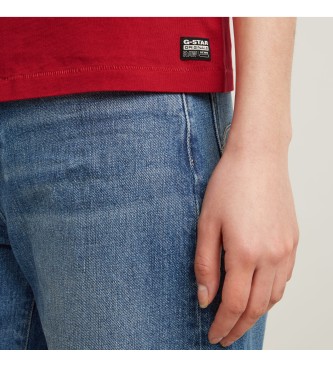 G-Star Camiseta Front seam rojo