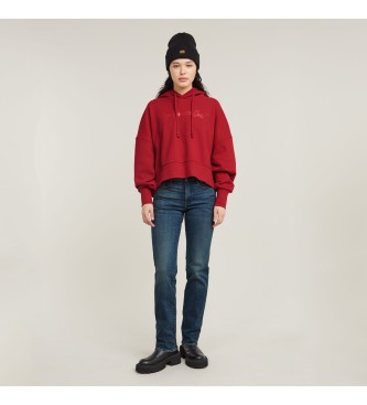 G-Star Sweatshirt G-script ovs red