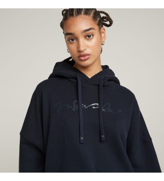 G-Star G-Script Sweatshirt Oversized azul-marinho