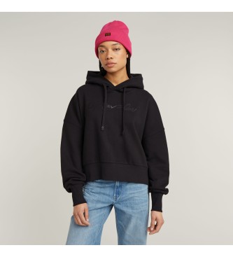 G-Star Sudadera G-script ovs negro