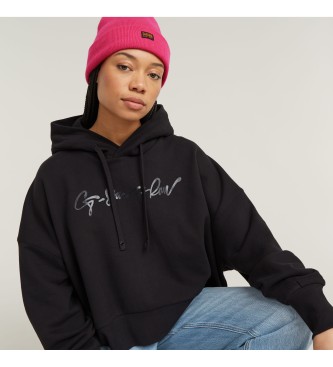 G-Star Sudadera G-script ovs negro