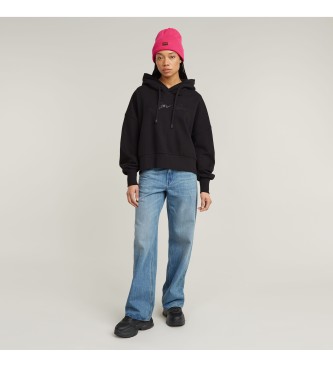 G-Star Sweat-shirt G-script ovs noir