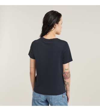G-Star Camiseta G-script shiny marino