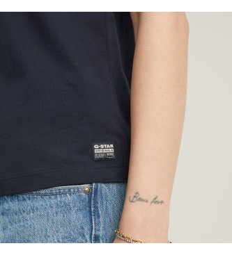 G-Star Camiseta G-script shiny marino