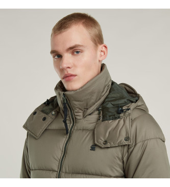 G-Star G-Whistler Gewatteerd Hooded Jacket groen