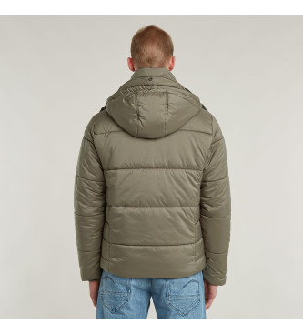 G-Star G-Whistler Gewatteerd Hooded Jacket groen