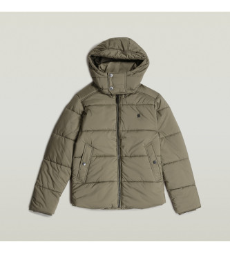 G-Star G-Whistler Gewatteerd Hooded Jacket groen