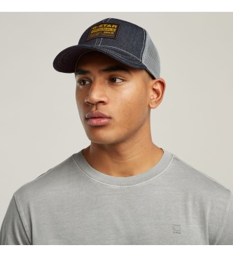 G-Star Denim Embro Baseball Grid Cap blue