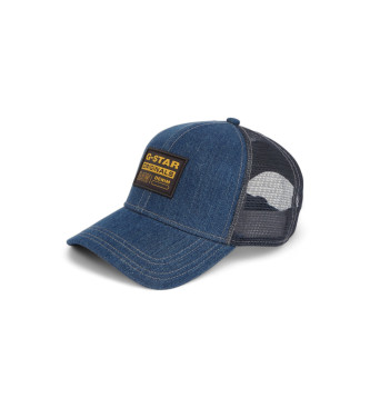 G-Star Denim Embro Baseball Grid Cap bleu