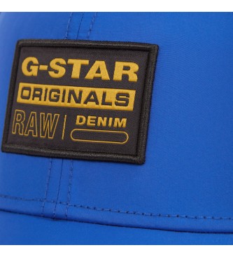 G-Star Berretto in rete da baseball blu ricamato