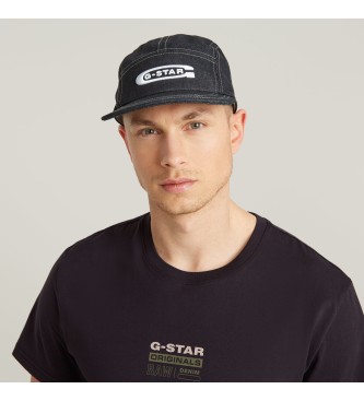 G-Star Gorra Flat Brim 5 Panel marino