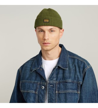 G-Star Originals Fisherman green beanie