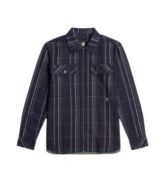 G-Star Sobrecamisa GPO Zip marino