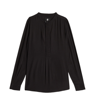 G-Star Blusa Half placket negro