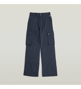 G-Star Cargohose mit hoher Taille navy