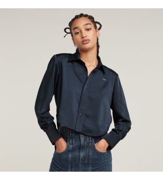 G-Star Vakantie Cropped Shirt marine