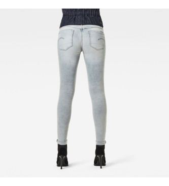 G-Star Jeans 3301 Mid Skinny grigio