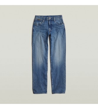 G-Star Jeans Viktoria Hoog Recht Blauw