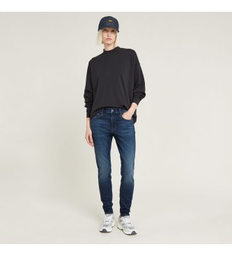 G-Star Dżinsy 3301 Skinny niebieskie