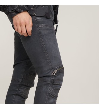 G-Star Jeans 5620 3D Ritssluiting Knie Skinny zwart