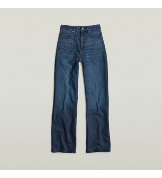 G-Star Jeans Deck 2.0 Hoog Losse Opgestikte Zak Blauw