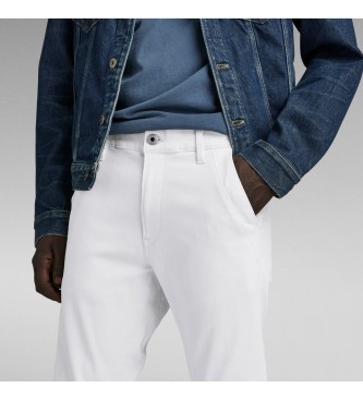 G-Star Jeans bianchi sottili Kairori 3D