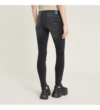 G-Star Jeans Lynn Mid Skinny svart