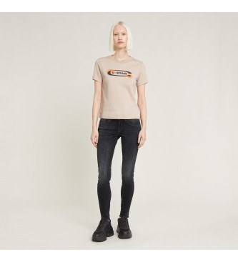 G-Star Jeans Lynn Mid Skinny svart