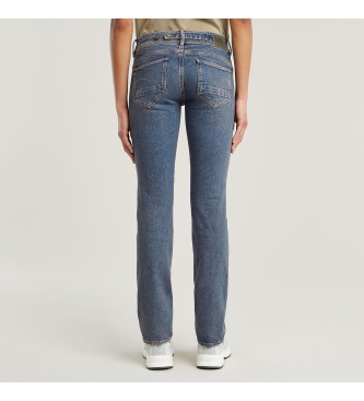 G-Star Kavbojke Midge Slim Straight blue