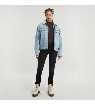 G-Star Strace Rechte Jeans zwart