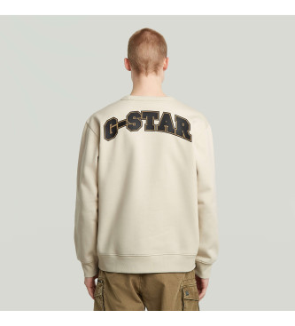 G-Star Running dog back beige jumper