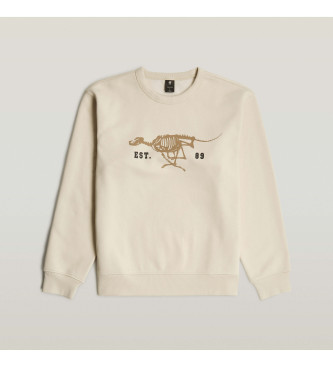 G-Star Running dog back beige jumper