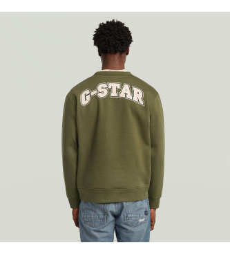 G-Star Running dog back jumper green
