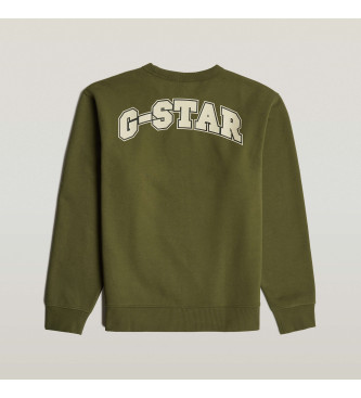 G-Star Running dog back jumper green