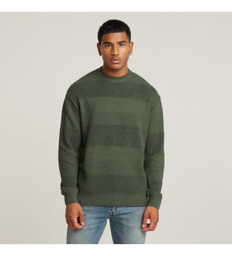 G-Star Structure green jumper