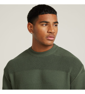 G-Star Structure green jumper