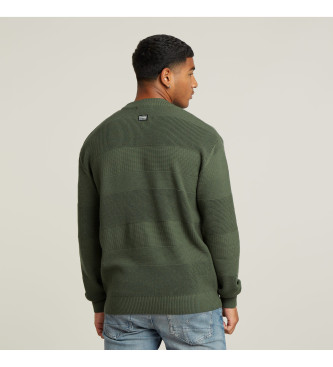 G-Star Structure green jumper