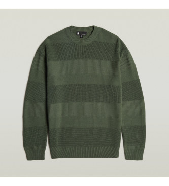 G-Star Structure green jumper