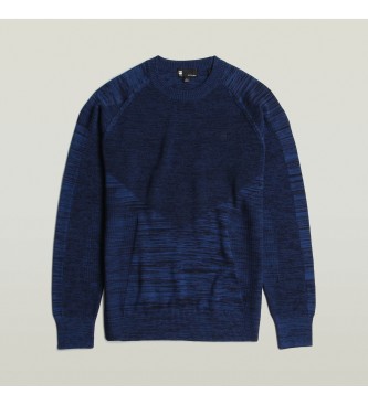 G-Star 3D Biker Sweater navy